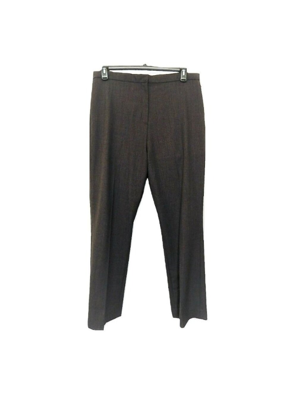 Pendleton Dress Pants 14W Brown Pinstripe 100% Virgin Wool Unlined Trousers New